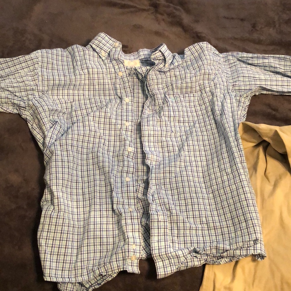 Coastal cotton button down